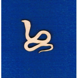 Wąż   3x3,5cm    , kobra   ( seria : safari )